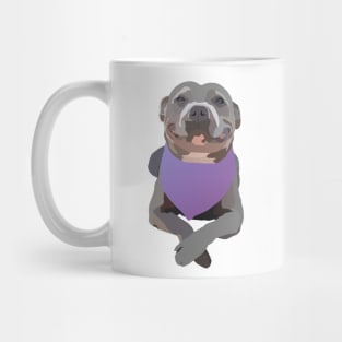 Smiling Dog - Digital Art Mug